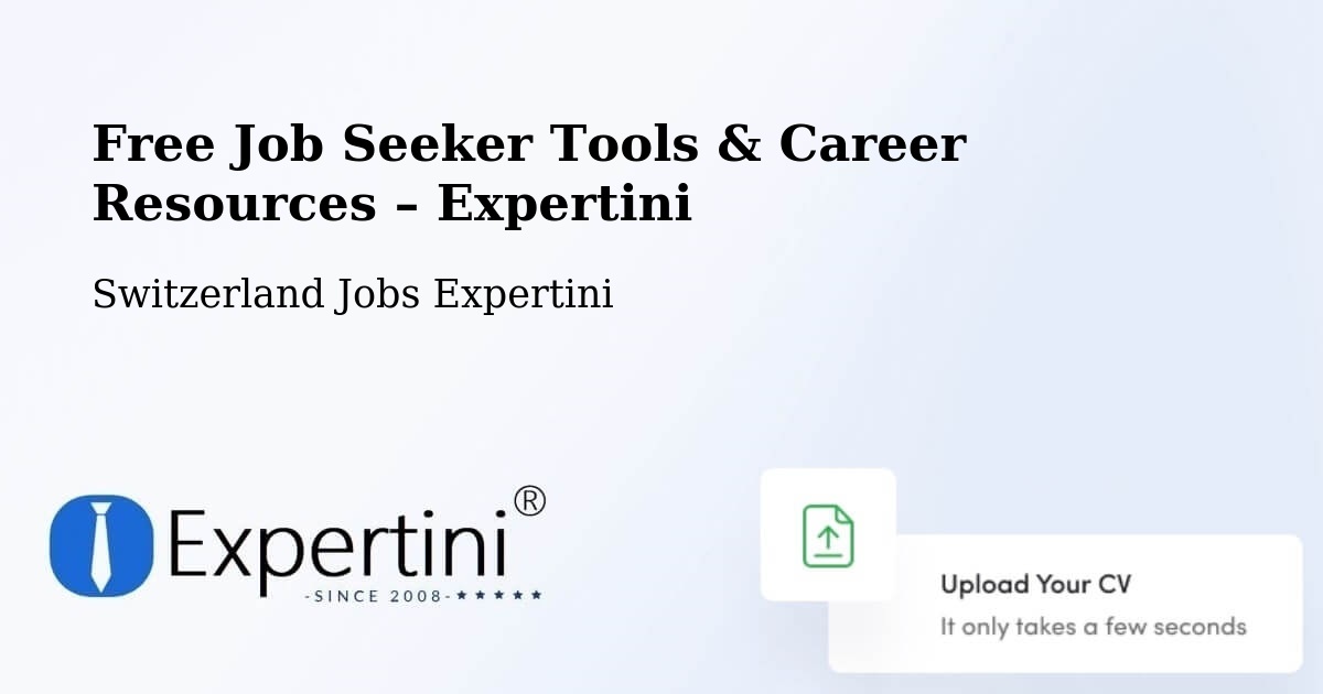 Free Job Seeker Tools & Career Resources – Scuol - Scuol, Switzerland Jobs Expertini